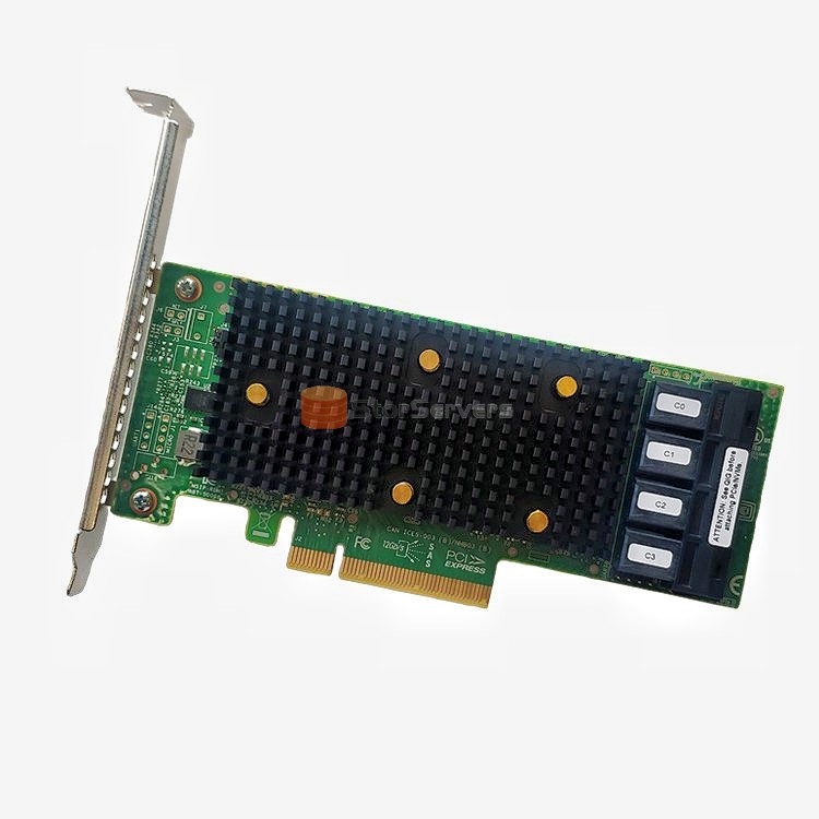 מתאמי RAID פנימיים מסדרה 530-16i SAS , SATA , NVMe (PCIe) 4Y37A09727 12 ג'יגה-סיביות לשנייה