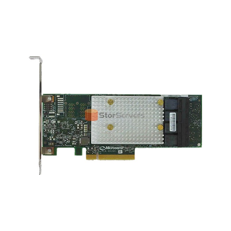 HBA מקורי 1100-16i 2293500-R SFF-8643 מתאם אפיק מארח PCIe מדור שלישי של 12 ג'יגה-סיביות לשנייה מסוג SAS/SATA