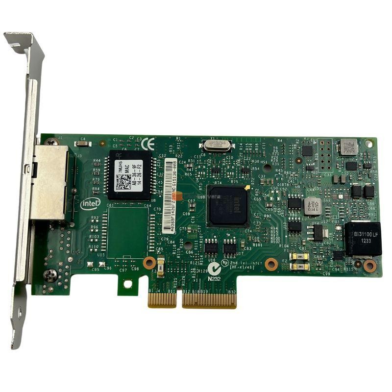 כרטיס רשת I350-T2 PCIe 2.1 x4 2-BASE-T, מתאם שרת RJ-45 Ethernet 1G