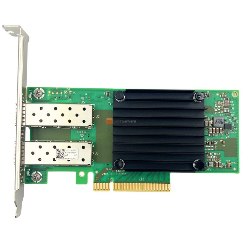 כרטיס ממשק רשת MCX512A-ACAT CONNECTX-5 EN 25GBE SFP28 PCIE3.0 x8 עם שתי יציאות