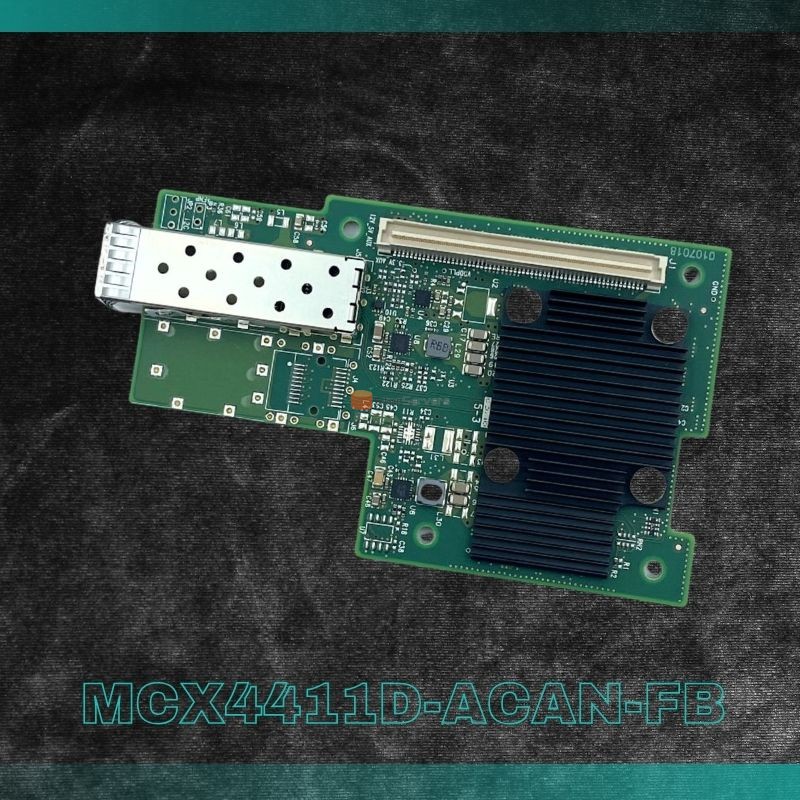 כרטיס רשת MCX4411D-ACAN-FB OCP2.0 PCIe 3.0 x8 עם יציאה אחת 25G SFP28 Ethernet