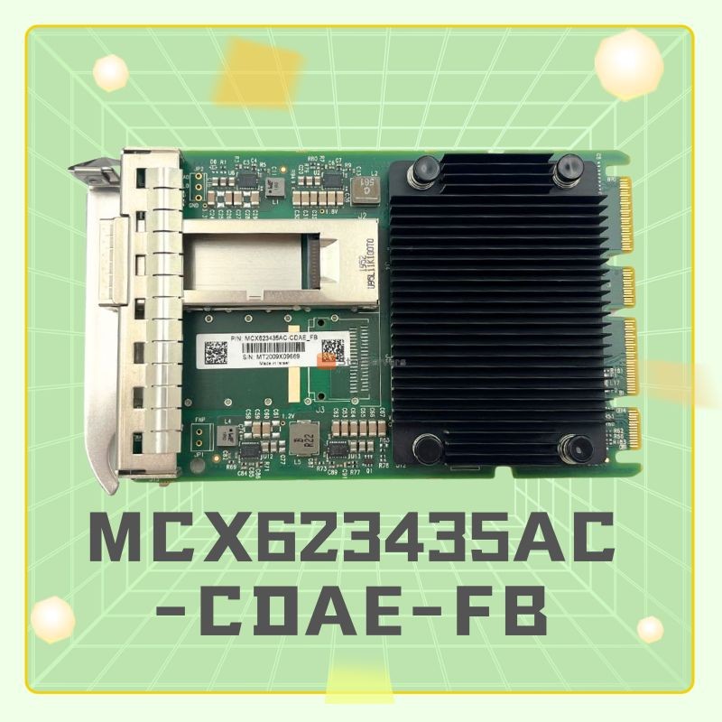 מתאם רשת MCX623435AC-CDAE-FB OCP3.0 100G QSFP56 במלאי