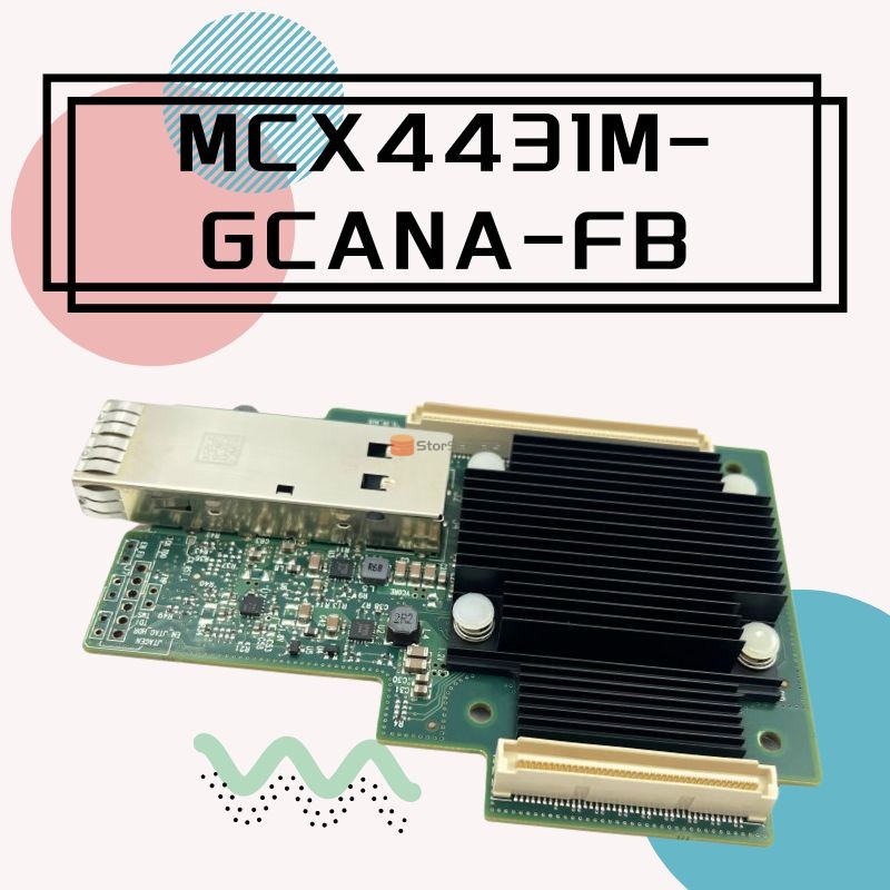 מתאם רשת MCX4431M-GCANA-FB OCP2.0 PCIe 3.0 x8 עם יציאה אחת, 50G QSFP28 במלאי