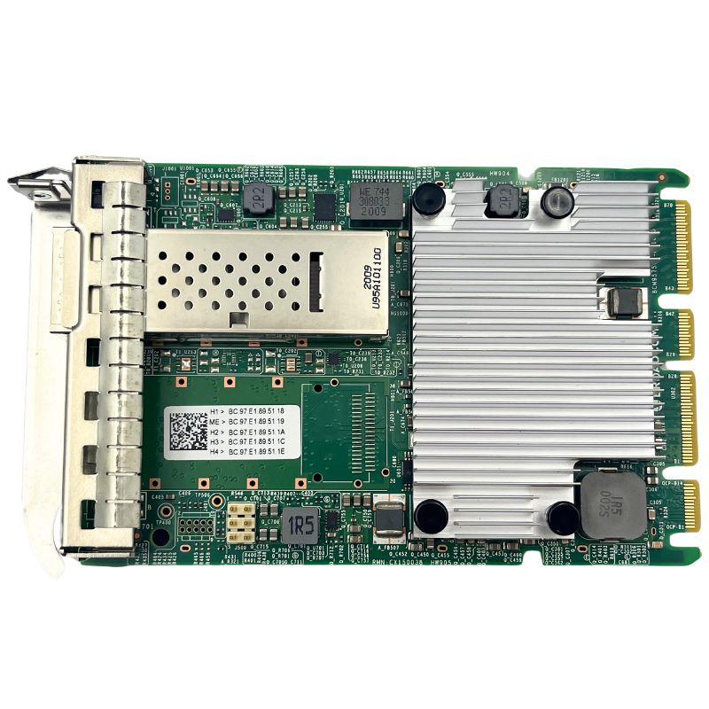 BM957504 מתאם רשת QSFP56 Ethernet PCI Express 4.0 x16 SFF של 100 ג'יגה N1100FY-סיביות לשנייה מסוג QSFP56 PCI Express 4.0 x16