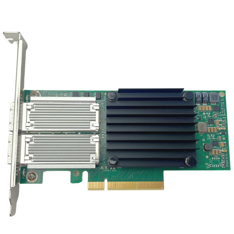 כרטיס ממשק רשת MCX414A-BCAT PCIe 3.0 x8 QSFP28 עם שתי יציאות, 40G/56G